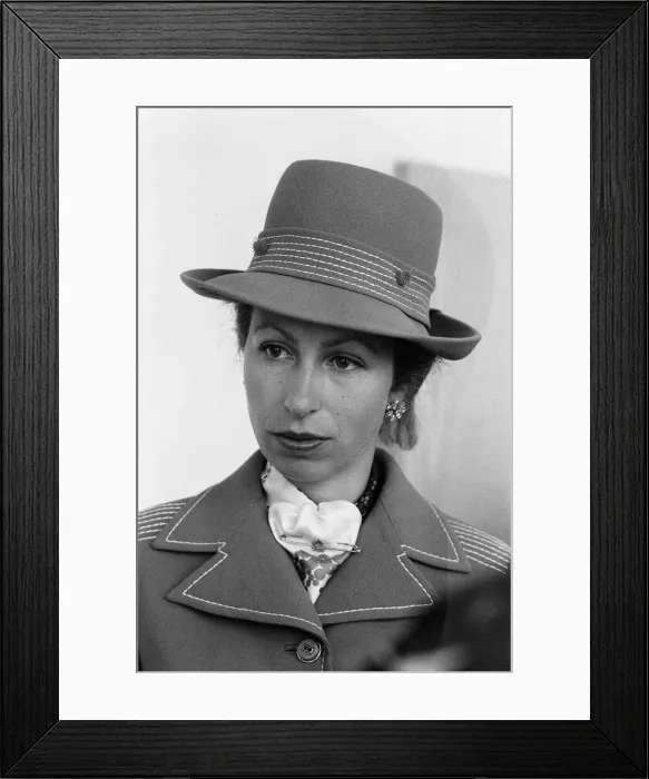 Framed Print : Princess Anne visits Aylesbury, Buckinghamshire. 20th May 1980 Framed Print : Princess Anne visits Aylesbury, Buckinghamshire. 20th May 1980