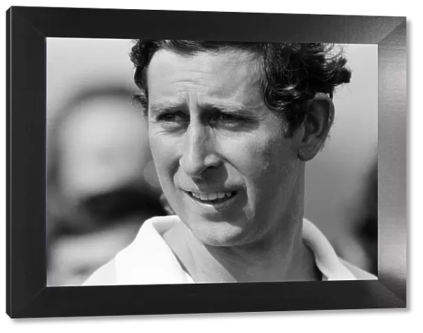 Prince Charles pictured during a polo match. May 1980