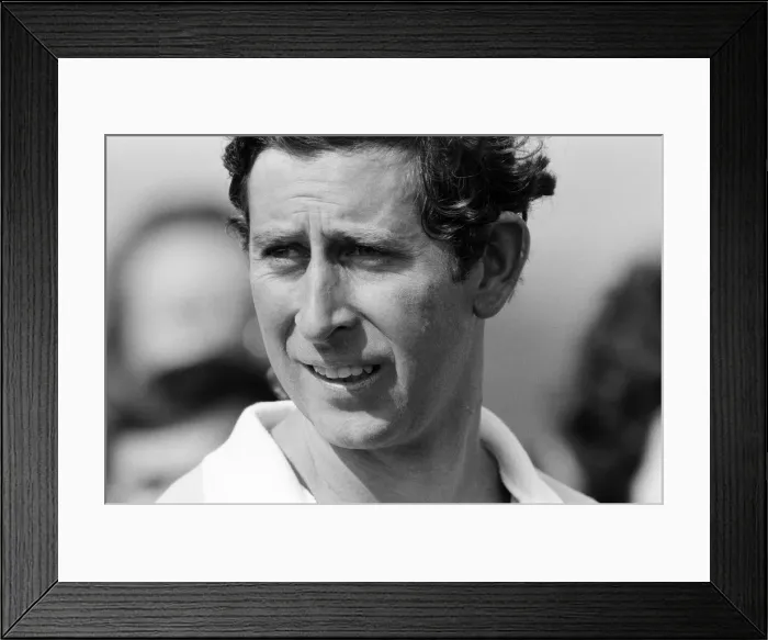 Framed Print : Prince Charles pictured during a polo match. May 1980 Framed Print : Prince Charles pictured during a polo match. May 1980
