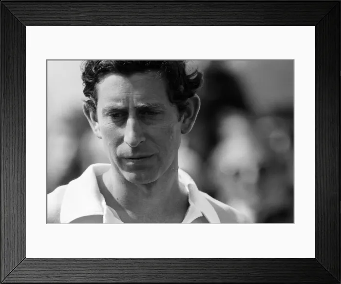 Framed Print : Prince Charles pictured during a polo match. May 1980 Framed Print : Prince Charles pictured during a polo match. May 1980