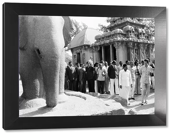 Prince Charles, Prince of Wales visits Madras, India. 4th December 1980