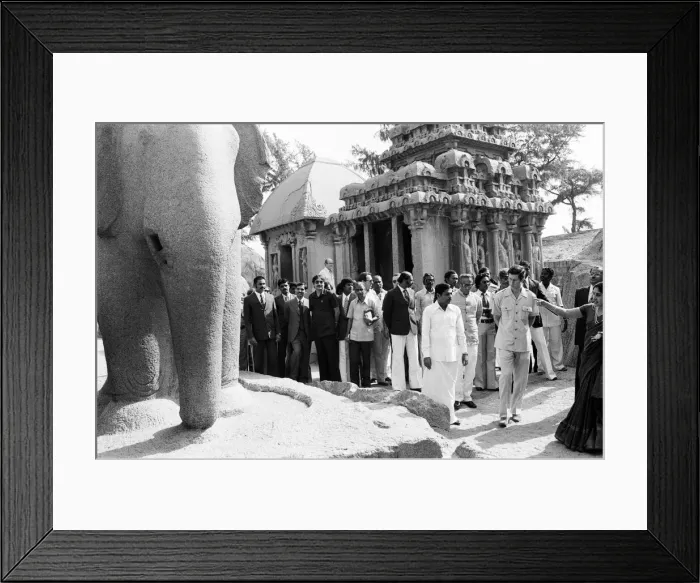 Framed Print : Prince Charles, Prince of Wales visits Madras, India. 4th December 1980 Framed Print : Prince Charles, Prince of Wales visits Madras, India. 4th December 1980