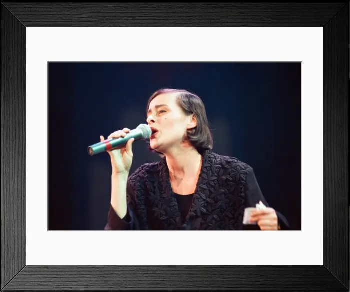 Framed Print : Lisa Stansfield performing during The Simple Truth