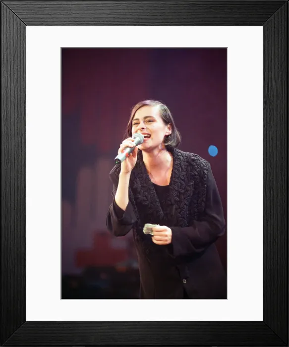 Framed Print : Lisa Stansfield performing during The Simple Truth Framed Print : Lisa Stansfield performing during The Simple Truth