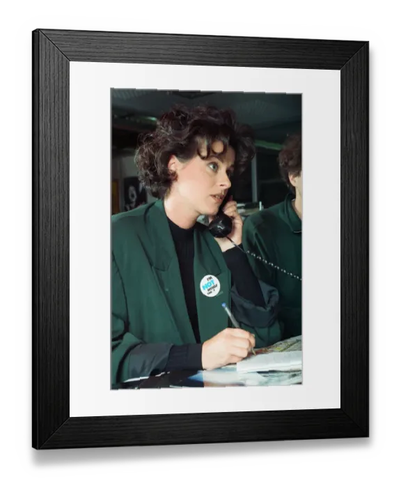 Framed Print : Pop star Lisa Stansfield launches the new charity project Trading Places at the Daily