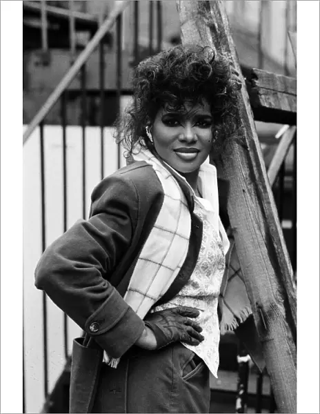 Denise of pop group Five Star. London. 6th August 1986
