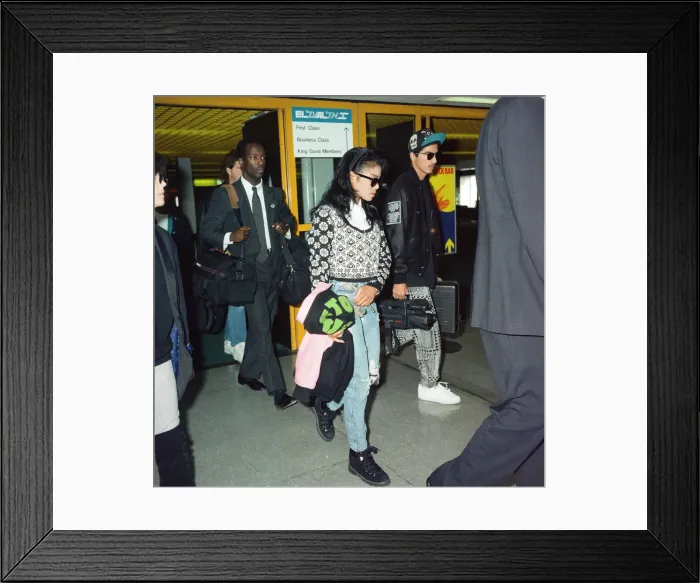 Framed Print : Janet Jackson at LAP. 19th October 1990 Framed Print : Janet Jackson at LAP. 19th October 1990