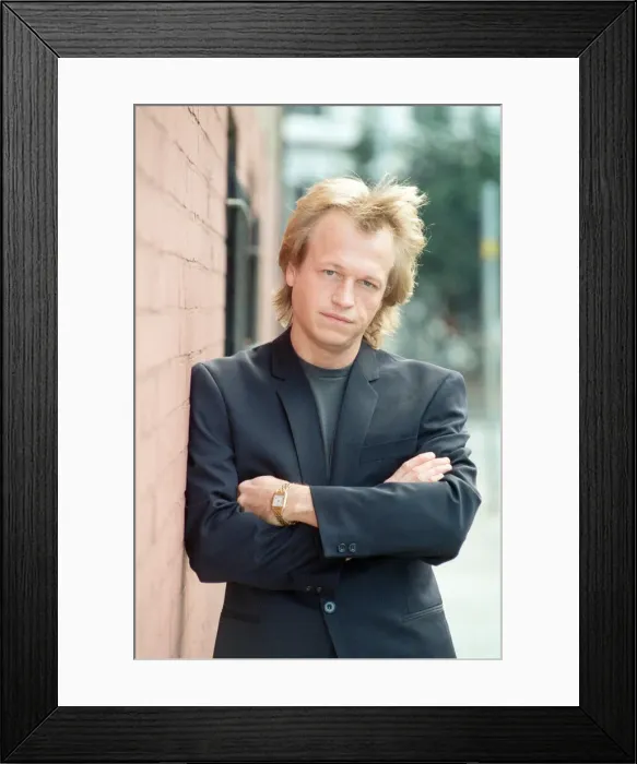 Framed Print : Mark King of band Level 42. 27th November 1990