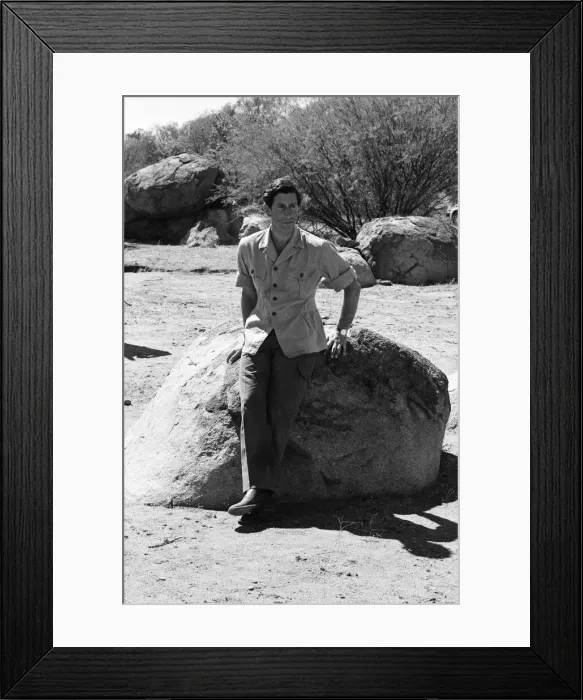 Framed Print : Prince Charles pictured at Goodardy Sheep Station, Western Australia. March 1979 Framed Print : Prince Charles pictured at Goodardy Sheep Station, Western Australia. March 1979