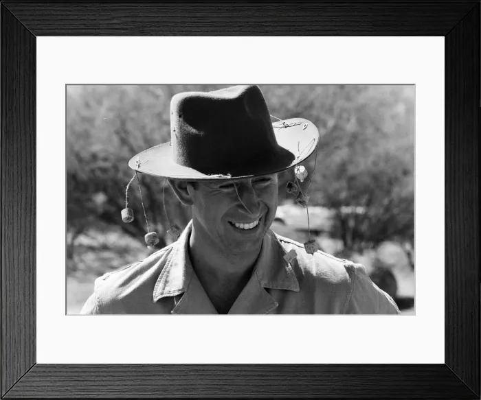 Framed Print : Prince Charles pictured at Goodardy Sheep Station, Western Australia Framed Print : Prince Charles pictured at Goodardy Sheep Station, Western Australia