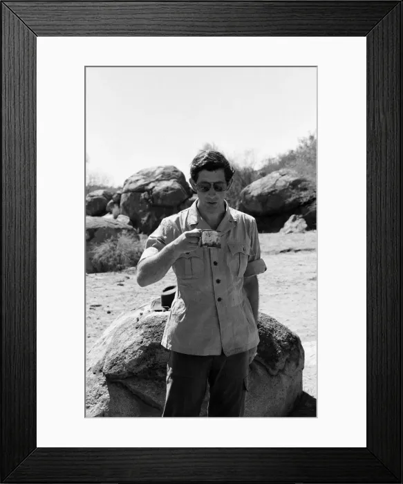 Framed Print : Prince Charles pictured at Goodardy Sheep Station, Western Australia Framed Print : Prince Charles pictured at Goodardy Sheep Station, Western Australia