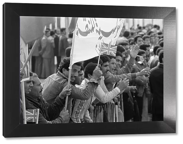 Royal visit to Tunis, Tunisia. 21st October 1980