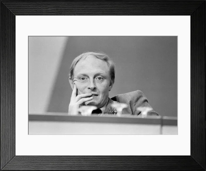 Framed Print : Labour Party Conference in Brighton. Labour Leader Neil Kinnock. 3rd October 1983 Framed Print : Labour Party Conference in Brighton. Labour Leader Neil Kinnock. 3rd October 1983