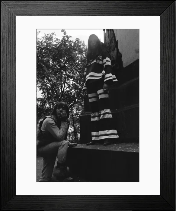 Framed Print : Sonny Bono & Cher, American music duo, who currently have a number one single in the US Framed Print : Sonny Bono & Cher, American music duo, who currently have a number one single in the US