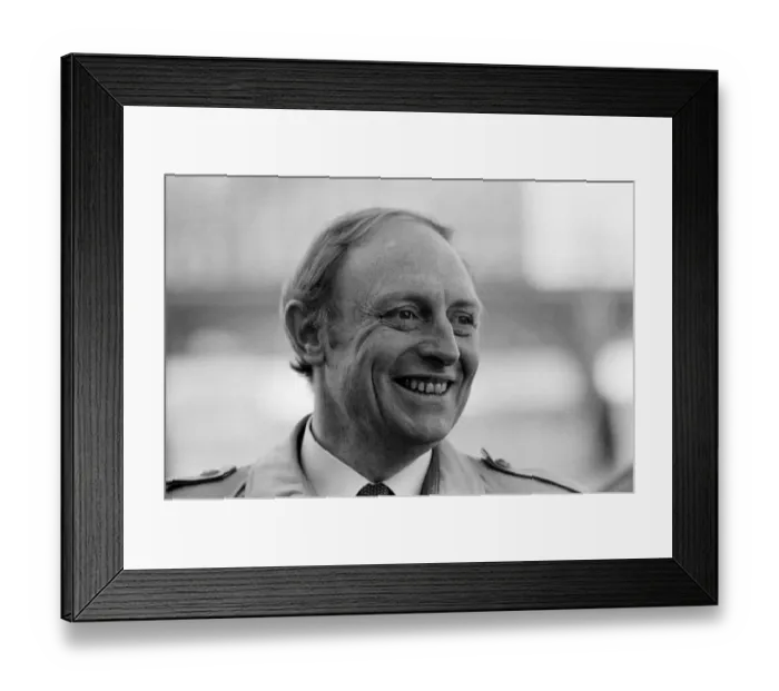 Framed Print : Leader of the Labour Party Neil Kinnock at the House of Commons. 18th January 1984