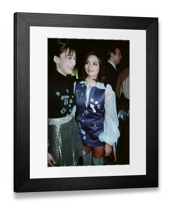 Framed Print : Betty Boo appears in the Arabella Pollen fashion show. 9th March 1991