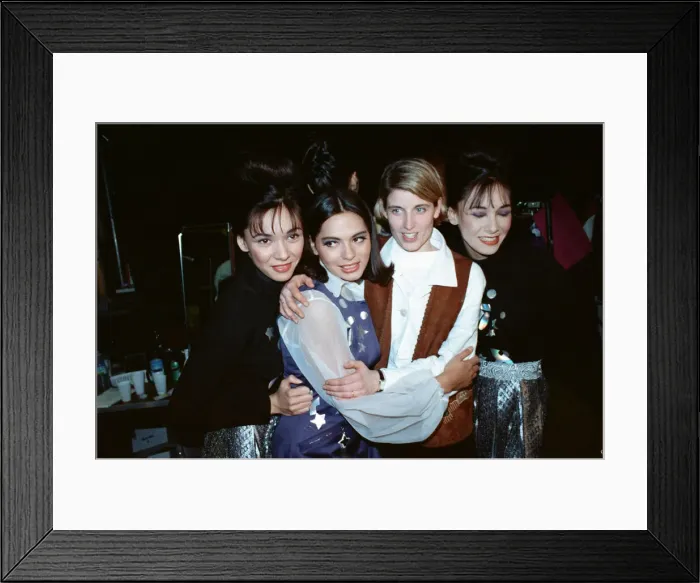 Framed Print : Betty Boo appears in the Arabella Pollen fashion show. 9th March 1991 Framed Print : Betty Boo appears in the Arabella Pollen fashion show. 9th March 1991