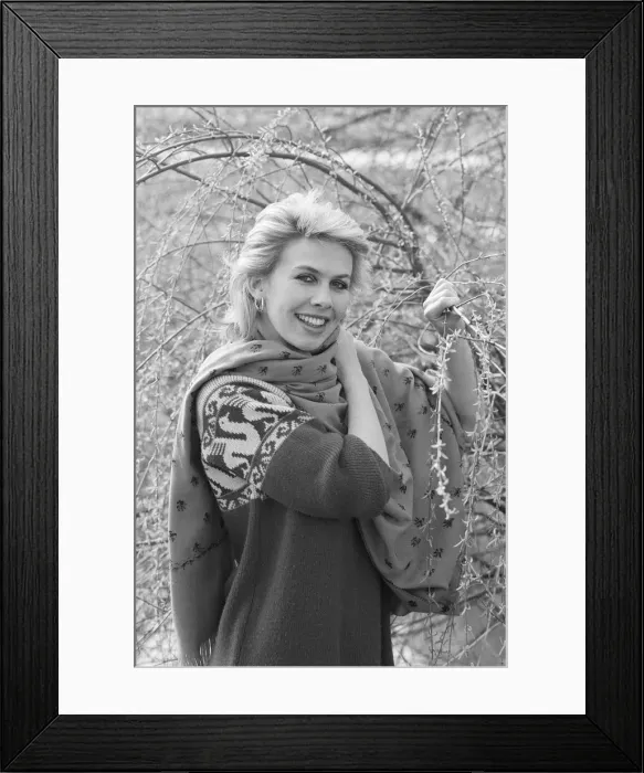 Framed Print : Trudie Styler, English actress, film producer and director Framed Print : Trudie Styler, English actress, film producer and director