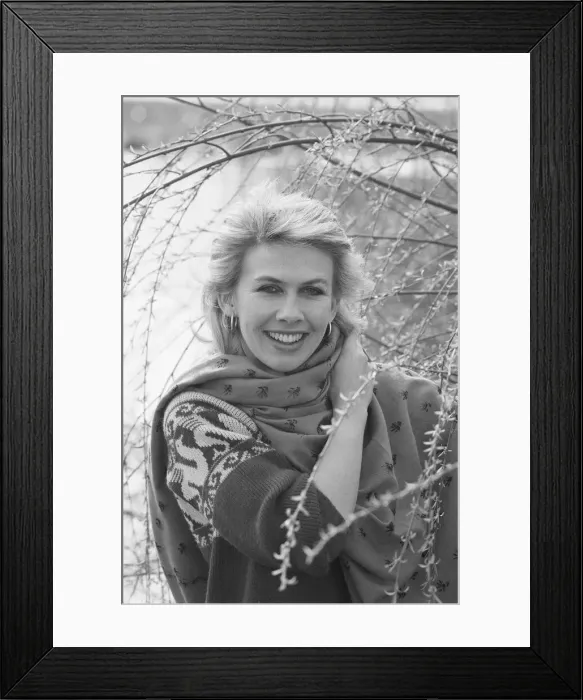 Framed Print : Trudie Styler, English actress, film producer and director Framed Print : Trudie Styler, English actress, film producer and director