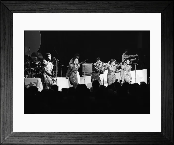 Framed Print : Pop group Five Star pictured backstage during their concert at the Colston Hall, Bristol Framed Print : Pop group Five Star pictured backstage during their concert at the Colston Hall, Bristol