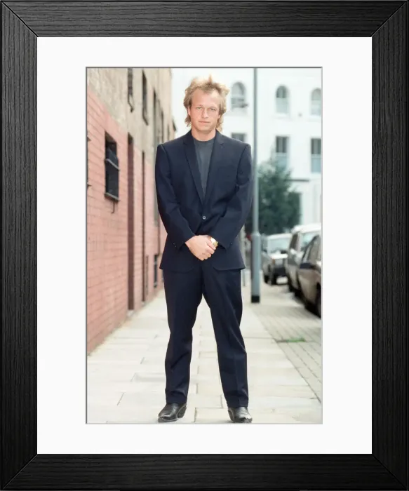 Framed Print : Mark King of band Level 42. 27th November 1990 Framed Print : Mark King of band Level 42. 27th November 1990
