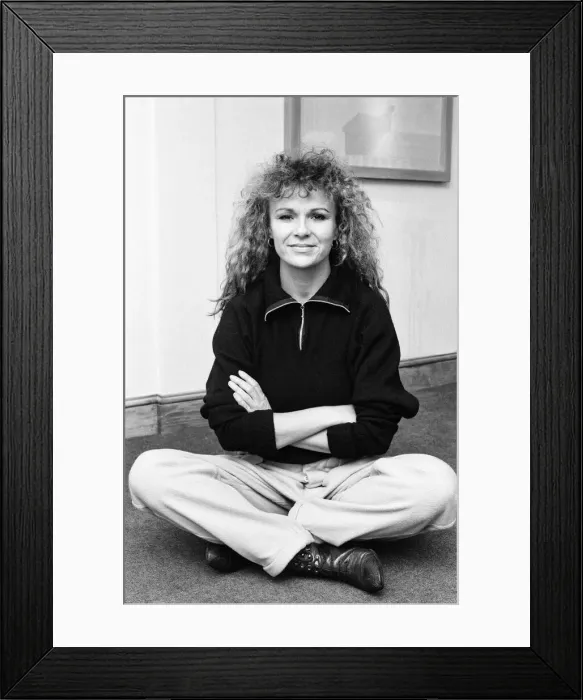 Framed Print : Actress Julie Walters. 11th December 1986 Framed Print : Actress Julie Walters. 11th December 1986