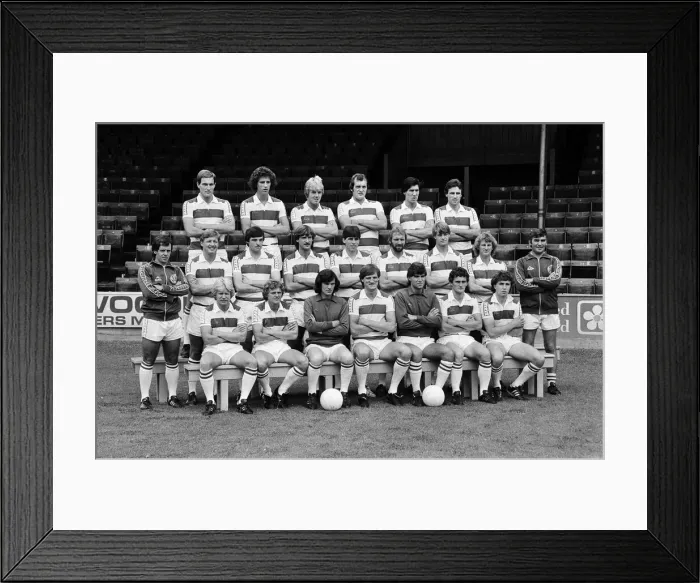 Framed Print : Reading football club. July 1981