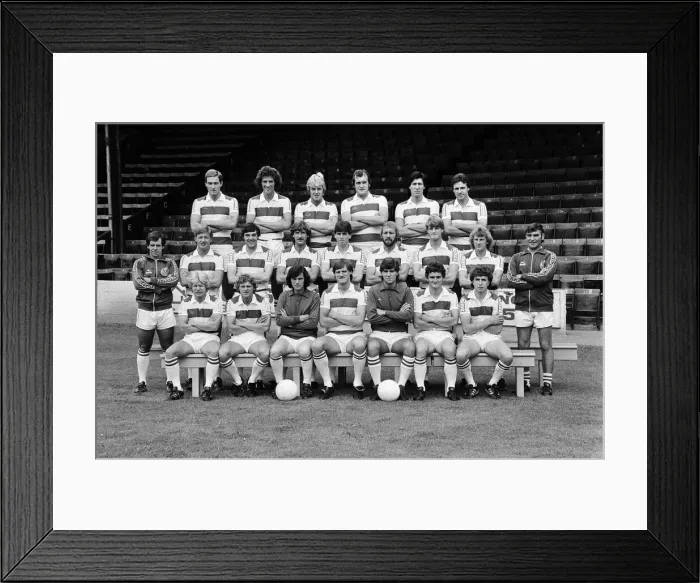 Framed Print : Reading football club. July 1981 Framed Print : Reading football club. July 1981