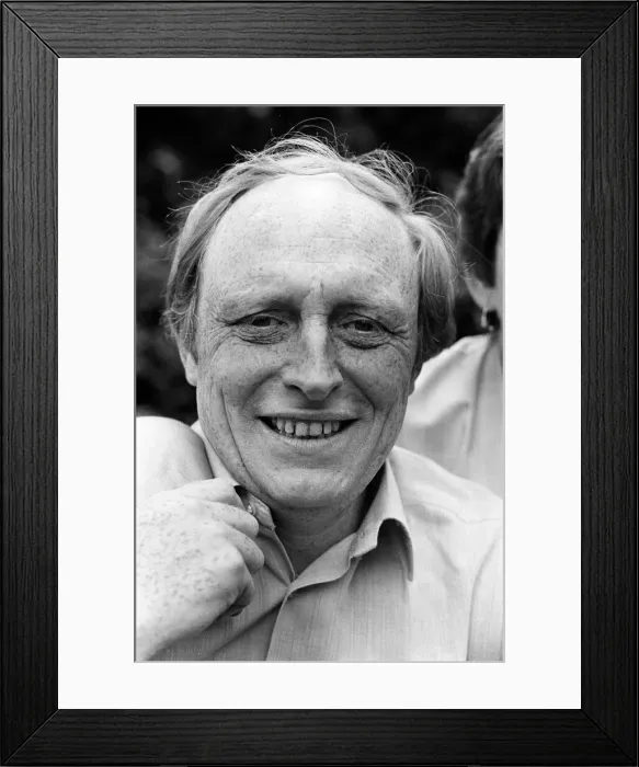Framed Print : Shadow Secretary of State for Education Neil Kinnock at home in Ealing, London