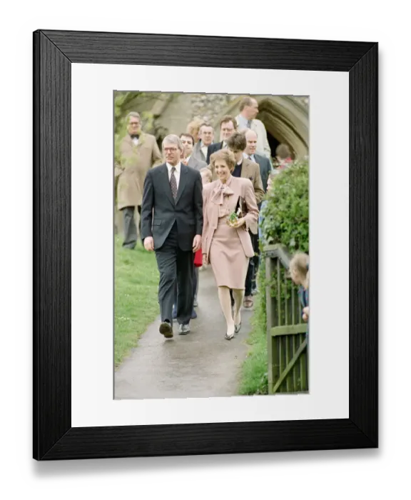 Framed Print : Prime Minister John Major pictured on his 49th birthday. 29th March 1992 Framed Print : Prime Minister John Major pictured on his 49th birthday. 29th March 1992
