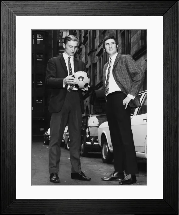 Framed Print : Jim Baxter was a Scottish professional footballer who played as a left half Framed Print : Jim Baxter was a Scottish professional footballer who played as a left half
