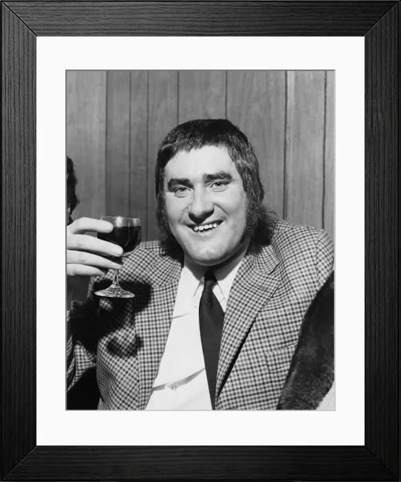 Framed Print : Jim Baxter was a Scottish professional footballer who played as a left half Framed Print : Jim Baxter was a Scottish professional footballer who played as a left half