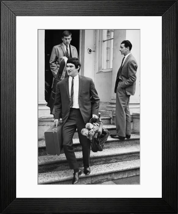 Framed Print : Jim Baxter was a Scottish professional footballer who played as a left half Framed Print : Jim Baxter was a Scottish professional footballer who played as a left half