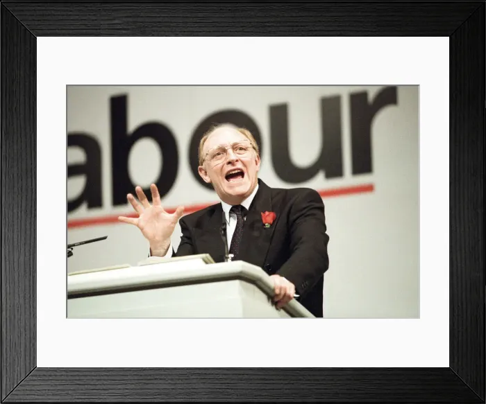 Framed Print : The Labour Party campaigning in Scotland ahead of the 1992 General Election Framed Print : The Labour Party campaigning in Scotland ahead of the 1992 General Election