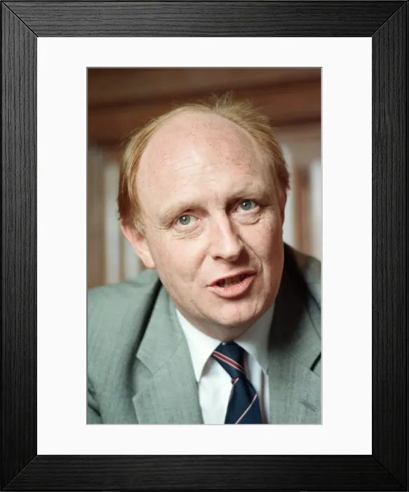 Framed Print : Leader of the Labour party Neil Kinnock. 12th July 1990 Framed Print : Leader of the Labour party Neil Kinnock. 12th July 1990