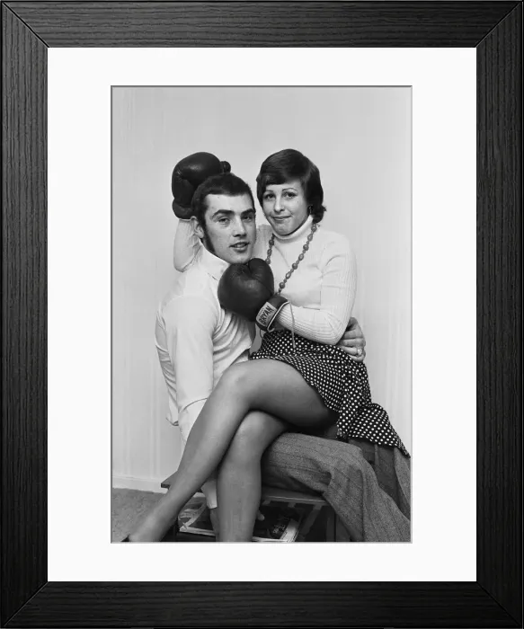 Framed Print : Alan Minter (born 17 August 1951) is a British former professional boxer who competed Framed Print : Alan Minter (born 17 August 1951) is a British former professional boxer who competed