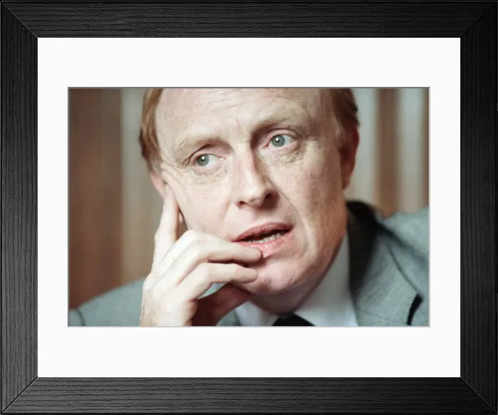 Framed Print : Leader of the Labour party Neil Kinnock. 12th July 1990 Framed Print : Leader of the Labour party Neil Kinnock. 12th July 1990
