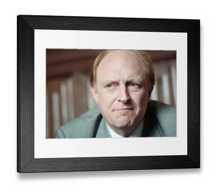 Framed Print : Leader of the Labour party Neil Kinnock. 12th July 1990
