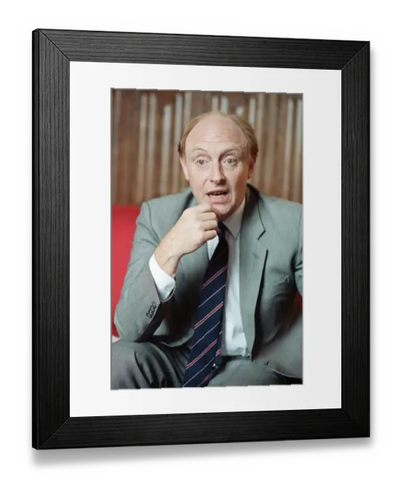 Framed Print : Leader of the Labour party Neil Kinnock. 12th July 1990 Framed Print : Leader of the Labour party Neil Kinnock. 12th July 1990