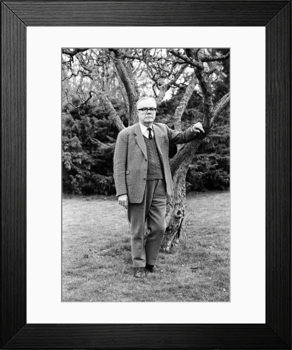 Framed Print : Mr Justice Melford Stevenson at his home The Truncheons'in Sussex Framed Print : Mr Justice Melford Stevenson at his home The Truncheons'in Sussex