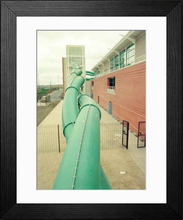 Framed Print : Wet N Wild indoor water park situated in North Shields, Tyne and Wear, England Framed Print : Wet N Wild indoor water park situated in North Shields, Tyne and Wear, England