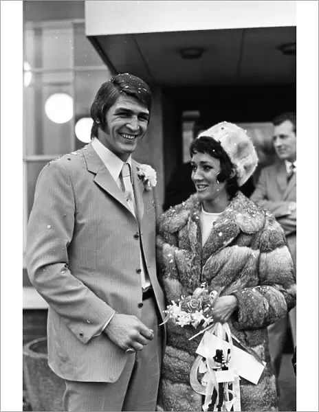 The wedding of boxer Dave Roden and Pat Higgins at Birmingham Register Office