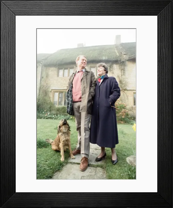 Framed Print : Liberal Democrat leader Paddy Ashdown at home in Norton-sub-Hamdon, Somerset Framed Print : Liberal Democrat leader Paddy Ashdown at home in Norton-sub-Hamdon, Somerset