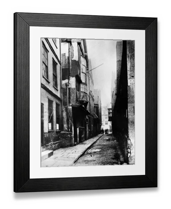 Framed Print : Peter Street, Bristol, also known as Little Peter Street, Circa 1890s Framed Print : Peter Street, Bristol, also known as Little Peter Street, Circa 1890s