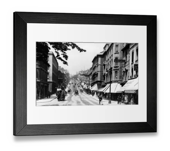 Framed Print : Park Street, Bristol, Circa 1900