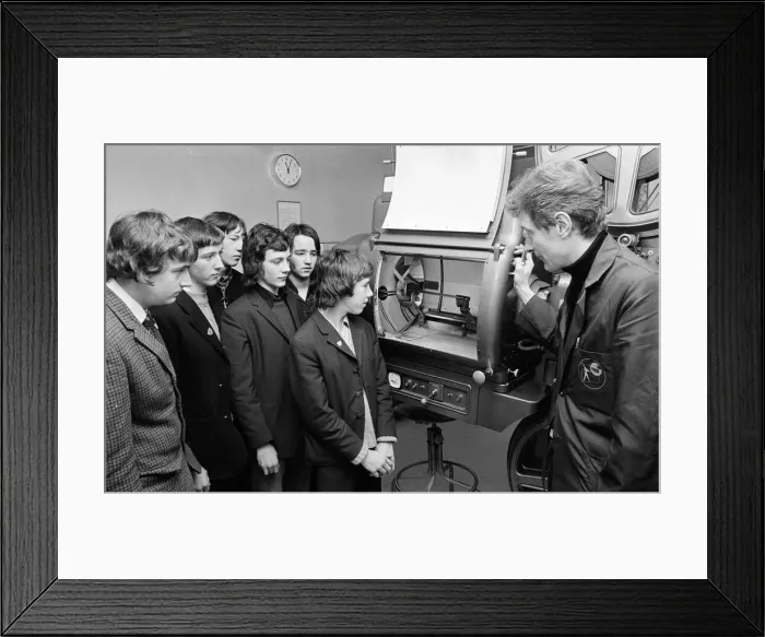 Framed Print : Youngsters tour the Odeon cinema, Stockton. 973 Framed Print : Youngsters tour the Odeon cinema, Stockton. 973