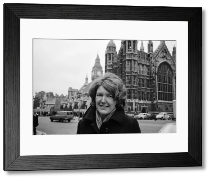 Framed Print : Member of Parliament Ann Taylor. 4th December 1974 Framed Print : Member of Parliament Ann Taylor. 4th December 1974