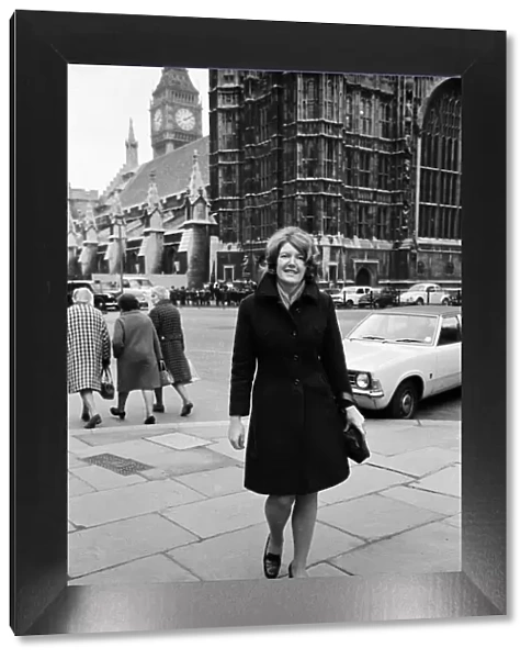 Member of Parliament Ann Taylor. 4th December 1974