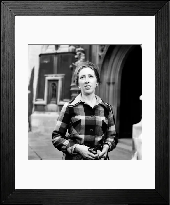 Framed Print : Member of Parliament for Lincoln Margaret Jackson (later Beckett). 22nd October 1974 Framed Print : Member of Parliament for Lincoln Margaret Jackson (later Beckett). 22nd October 1974