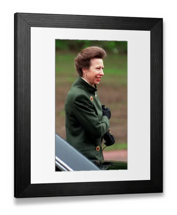 Framed Print : Princess Anne opens International Research Centre June 1998 IAN TORRANCE PIC